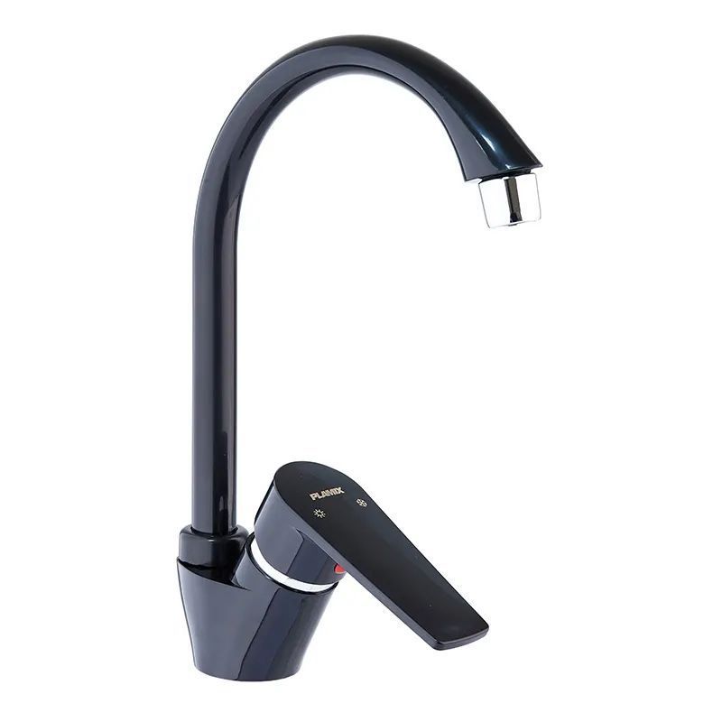 Змішувач для кухні Plamix Oscar-011 Black (PM0616) PM0616 фото