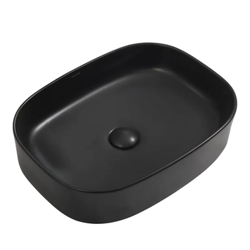 Раковина накладна Mixxus Premium BEVEL-0103 BLACK 510х370х120mm (MP6520) MP6520 фото