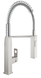 Змішувач для кухні з гнучким виливом Grohe Eurocube (31395DC0) 31395DC0 фото 1