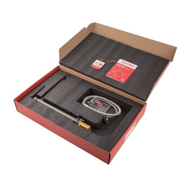 Смеситель для умывальника Koer KB-11028-07 высокий (KR5296) KR5296 фото