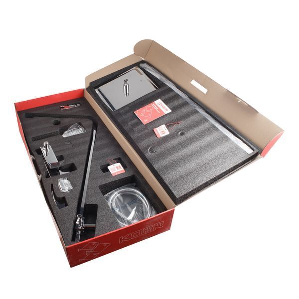 Душова колона із змішувачем KOER KB-56007-01 (Колір хром) (KR3460) KR3460 фото
