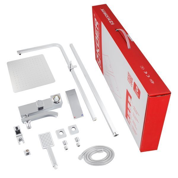Душова колона із змішувачем KOER KB-56007-01 (Колір хром) (KR3460) KR3460 фото