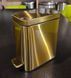 Відро для сміття з плавним закриттям прямокутне Mixxus Premium Quadro-TC0105 Brushed Gold 5 л (колір матове золото) (MI8394) MI8394 фото 29