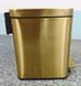 Відро для сміття з плавним закриттям прямокутне Mixxus Premium Quadro-TC0105 Brushed Gold 5 л (колір матове золото) (MI8394) MI8394 фото 26