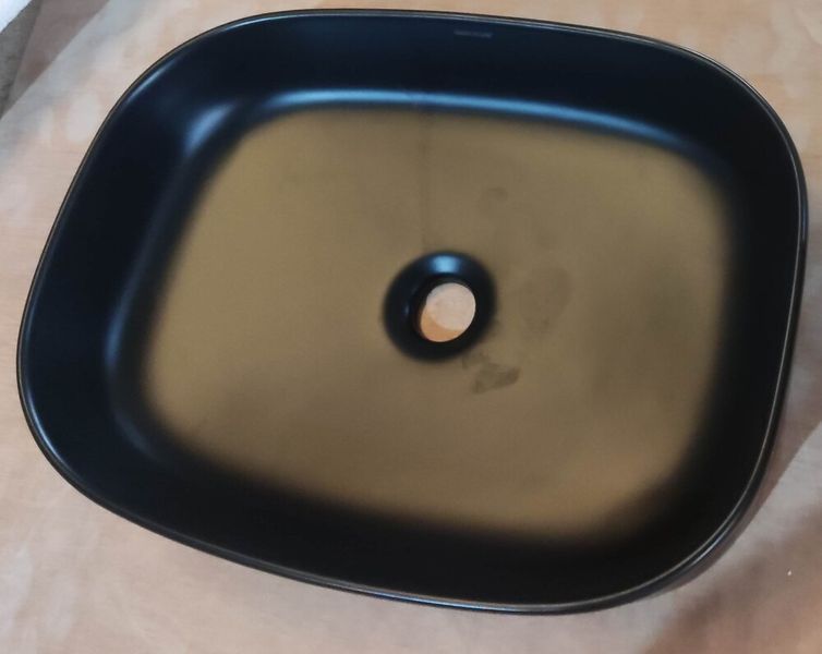Раковина накладная Mixxus Premium BEVEL-0103 BLACK 510х370х120mm (MP6520) MP6520 фото