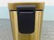 Відро для сміття з плавним закриттям прямокутне Mixxus Premium Quadro-TC0105 Brushed Gold 5 л (колір матове золото) (MI8394) MI8394 фото 9