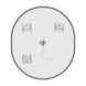 Зеркало Mixxus Premium ELLIPSE MV05-80x70-Reverse BLACK с Led Touch, Anti-fog, димером (3-6,5kK) (MP6646) MP6646 фото 12