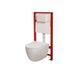 Комплект: Mixxus Premium Ellipse-SET-2101 (в 2 ящ) Унитаз система смыва Tornado 3.0+ Инсталляция Koer KT-0404 + панель KT-0604-03 White (MP6667) MP6667 фото 15