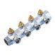 Коллектор вентильный с адаптером Koer KR.1127-4 - 1"x4 - 3/4 Ways (евроконус-плоскость) (KR4948) KR4948 фото 2