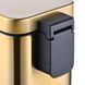Відро для сміття з плавним закриттям прямокутне Mixxus Premium Quadro-TC0105 Brushed Gold 5 л (колір матове золото) (MI8394) MI8394 фото 8