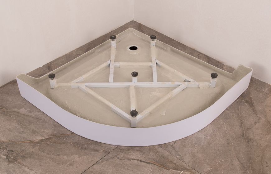 Душевая кабина с низким поддоном Mixxus PLAIN SCT02-90x90x195-TR GRAPHITE прозрачное стекло 4мм (MI6901) MI6901 фото