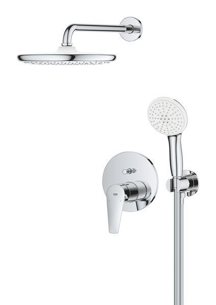 Скрытая душевая система Grohe BauEdge с Tempesta 250 (25290000) 25290000 фото