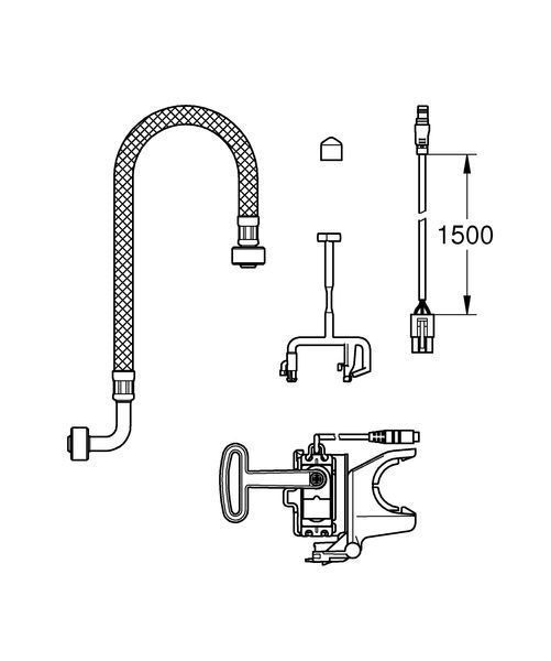 Монтажный комплект Grohe (46944001) 46944001 фото