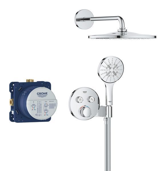 Прихована душова система з Rainshower Mono 310 Grohe Grohtherm SmartControl (34866000) 34866000 фото