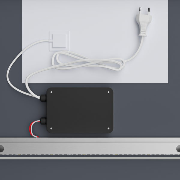 Зеркало Mixxus Premium CUBIC MR14-70x50-Reverse с Led Touch, Anti-fog, димером, регулятором яркости (MP6647) MP6647 фото