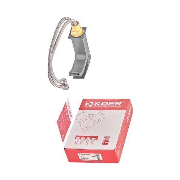 Смеситель для умывальника Koer KB-12007-07 (Цвет графит) (KR5152) KR5152 фото