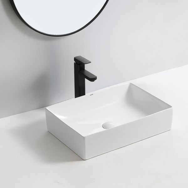 Раковина накладная Mixxus Premium QUADRO-0104 500х350х120mm (MP6515) MP6515 фото