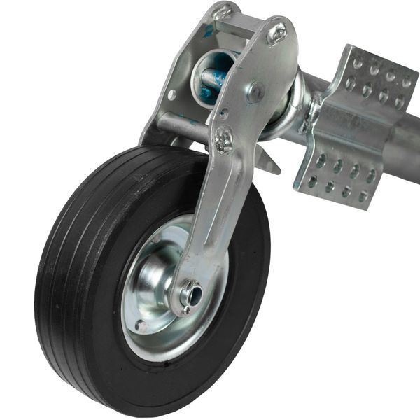 Опорное колесо прицепа Knott-Autoflex d60 мм автоматическое длина 640 мм стальной диск 250 кг (JD.00.54.010) JD.00.54.010 фото