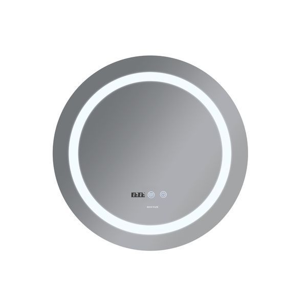 Зеркало Mixxus PLAIN MC02-60-CASE с Led Touch, Anti-fog, димером, регулятором яркости, часами (MI6661) MI6661 фото