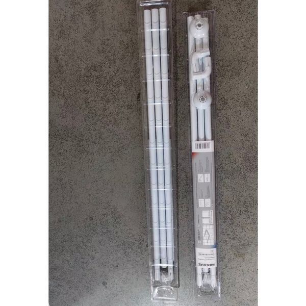 Штанга для шторки П-подібна універсальна Mixxus CRA-U-90x90x90 90x90x90cm, 90x180cm, 270cm (алюміній) (БЛІСТЕР) (AC3593) AC3593 фото