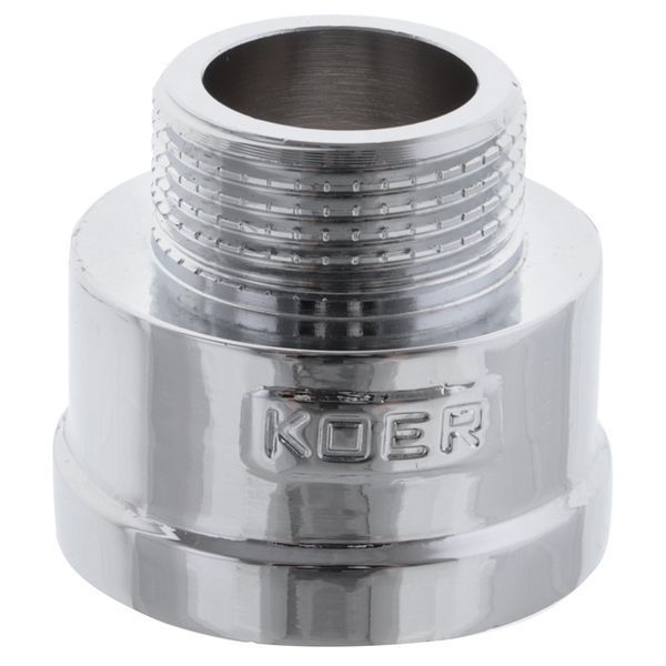 Переходник (коннектор) 3/4"х1" (хром) Koer KF.A0810.CHR (KF0136) KF0136 фото
