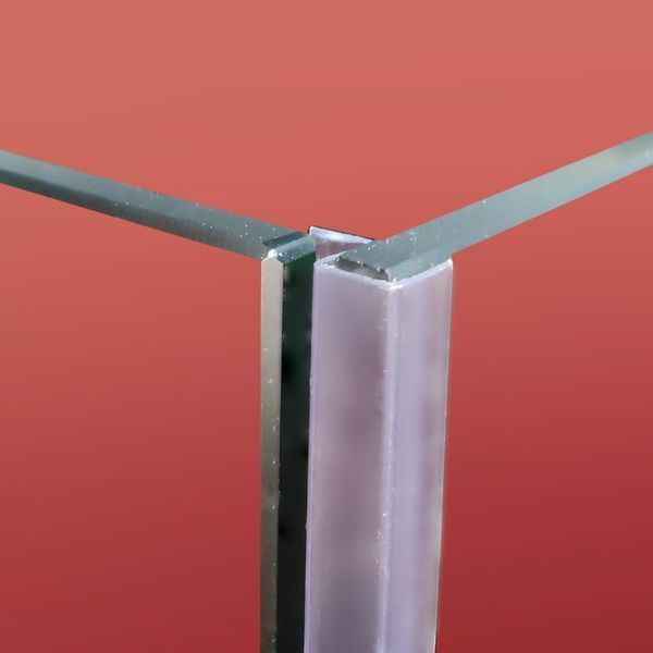 Боковая стенка для кабины Koer SR SW04-90x200-TR-01 прозрачное стекло Easy Clean 10мм, хром (KR5390) KR5390 фото