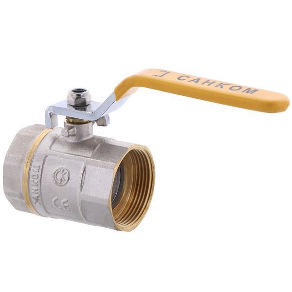 Кран шаровой СК 1 1/2" ГГВ YELLOW ART.602 (WP0084) WP0084 фото