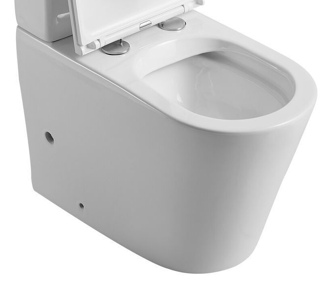 Чаша унітазу-компакту Mixxus Premium Bevel-0402-R Bowl 670х390х880 Rimless без сидіння (MI8354) MI8354 фото