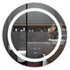 Зеркало Mixxus PLAIN MC02-60-CASE с Led Touch, Anti-fog, димером, регулятором яркости, часами (MI6661) MI6661 фото 1