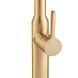 Смеситель для кухни Mixxus Premium PULL 017 BRUSHED GOLD REFL.BLACK (Цвет мат.золото+сил.излив черный) (MI8280) MI8280 фото 8