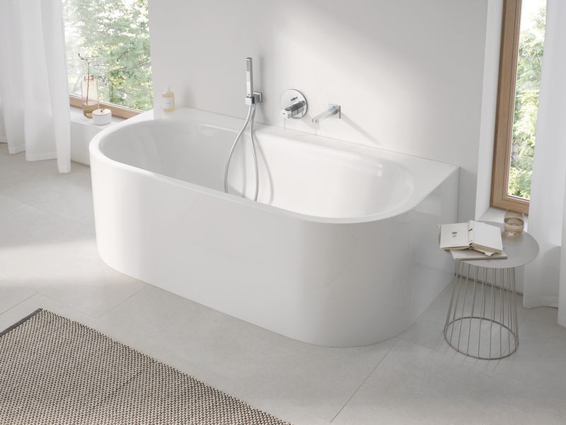 Душовий набір з тримачем для прихованого монтажу Grohe Euphoria Cube (26405000) 26405000 фото