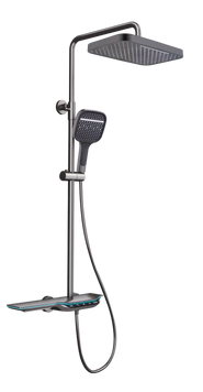 Душевая колонна с термостатическим смесителем Mixxus Premium SPACE-009-J Graphite, 3 режима (MI6542) MI6542 фото