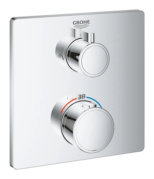 Термостат скрытого монтажа на 2 потребителя Grohe Grohtherm Convent. Concealed (24079000) 24079000 фото