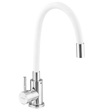 Змішувач для кухні Mixxus SUS-011 Chrome Refl.White (нерж. сталь) (MI6233) MI6233 фото