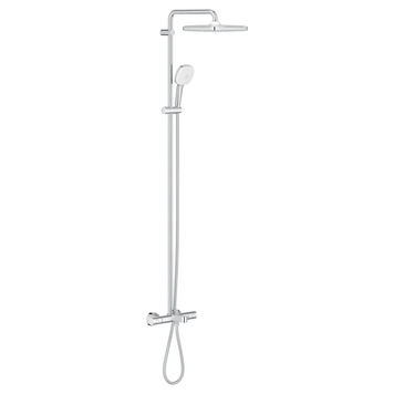 Душевая система настенного монтажа с термостатом для ванны Grohe Tempesta System 250 Cube (26691001) 26691001 фото