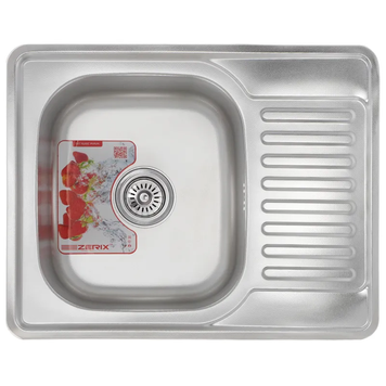 Мийка кухонна Zerix Z6350-08-180MD (micro decor) (ZS0572) ZS0572 фото