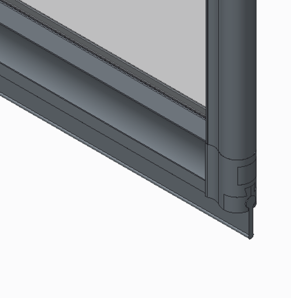 Шторки скляні на ванну складні Koer SR BS07-80x140-TR-01 прозоре скло Easy Clean 4мм, хром (KR5948) KR5948 фото