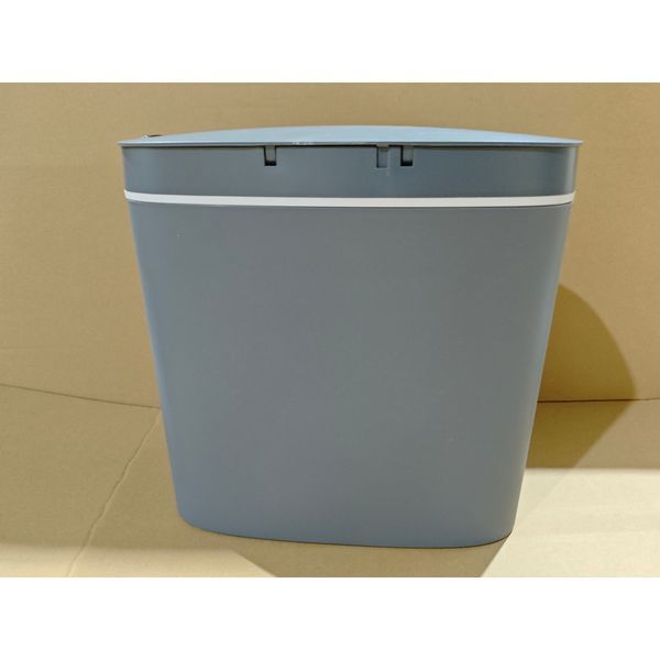 Відро для сміття сенсорне овальне Mixxus Flat-TC0109 Graphite 9 л колір графіт (MI7075) MI7075 фото