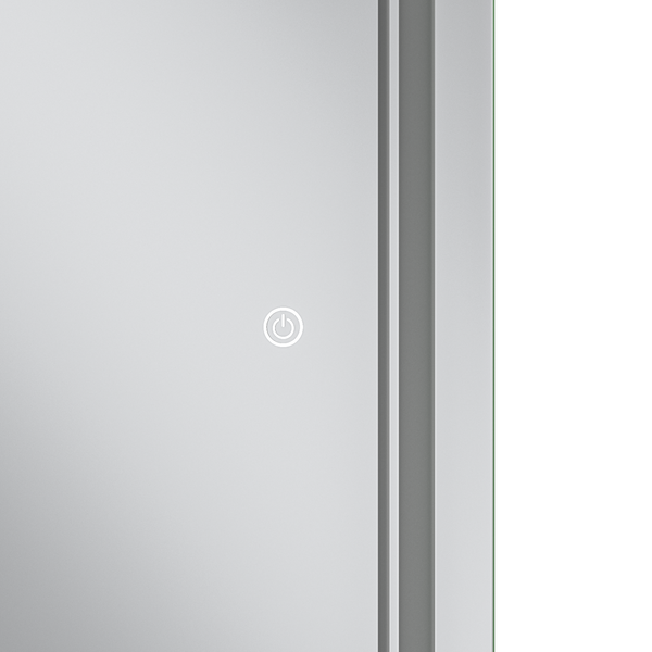 Зеркало Mixxus Premium QUADRO MR20-50x80-Reverse с Led Touch, Anti-fog, димером, регулятором яркости (MP6620) MP6620 фото