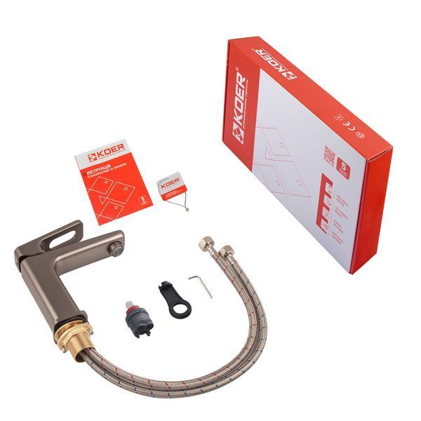 Змішувач для умивальника Koer KB-10031-07 (KR5432) KR5432 фото