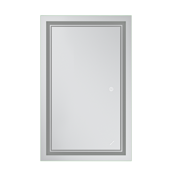Зеркало Mixxus Premium QUADRO MR20-50x80-Reverse с Led Touch, Anti-fog, димером, регулятором яркости (MP6620) MP6620 фото