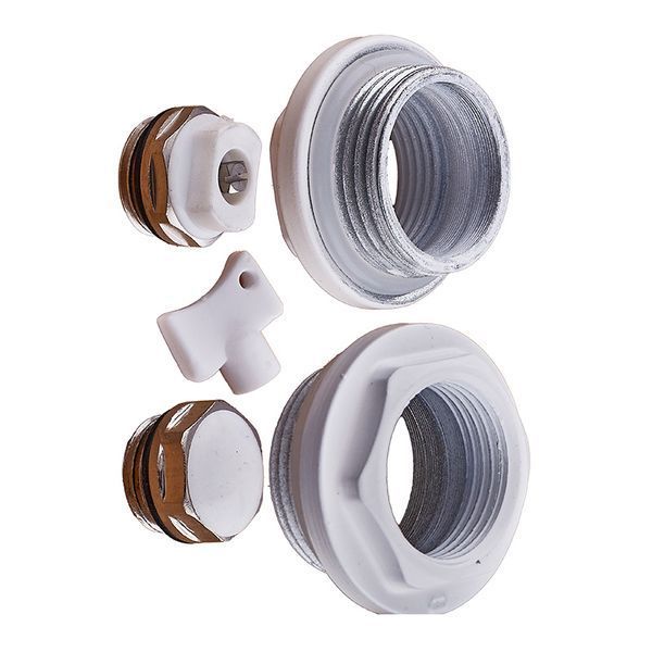 Комплект для радіатора 3/4" (без кріплень) Bitherm SET-02 (BT0553) BT0553 фото