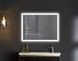 Дзеркало Mixxus FLAT MR04-100x80 з Led Touch, Anti-fog, димером, регулятором яскравості, годинником (MI6927) MI6927 фото 2