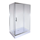 Душова кабіна з низьким піддоном Mixxus HARD SCT01-120x80x198-TR CHROME прозоре скло 5мм (MI6910) MI6910 фото 1