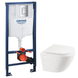 Комплект Grohe Set Унітаз ELLIPSE-0301-R + Інсталяція Grohe Rapid SL 38772001 (38772001ELLIPS0301R) 38772001ELLIPS0301R фото 1