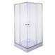 Душевая кабина без поддона Mixxus CUBIC SC01-90x90x185-TR CHROME прозрачное стекло 4мм (MI6906) MI6906 фото 3