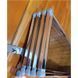 Шторки скляні на ванну складні Koer SR BS07-80x140-TR-01 прозоре скло Easy Clean 4мм, хром (KR5948) KR5948 фото 5