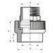 Муфта НР 63x2M PPR Koer K0102.PRO (KP0121) KP0121 фото 2
