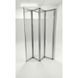 Шторки скляні на ванну складні Koer SR BS07-80x140-TR-01 прозоре скло Easy Clean 4мм, хром (KR5948) KR5948 фото 13