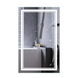 Зеркало Mixxus Premium QUADRO MR20-50x80-Reverse с Led Touch, Anti-fog, димером, регулятором яркости (MP6620) MP6620 фото 1